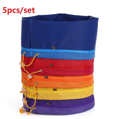 4/5/8 db 1/5 gallonos kerti termesztőtasak szűrőzsák Buborékos gyógynövényes jégnövény-elszívó készlet Mikron extrakciós zacskók présszitával