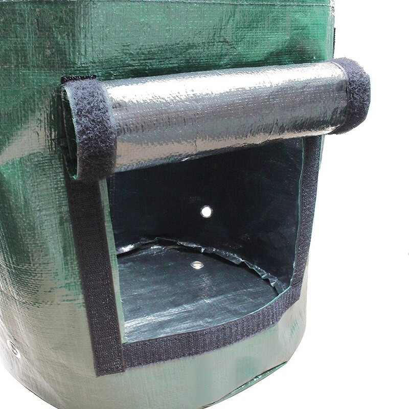 3–10 galonų bulvių auginimo maišeliai PE daržovių sodintuvų auginimo maišelis „pasidaryk pats“ audinio auginimo vazonas Lauko sodo vazonai Sodo įrankiai Daržovės