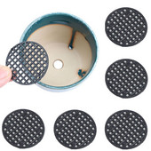 500 DB/200 DB táska kerek virágcserép hálós párna, légáteresztő, szivárgásmentes alsó rácsszőnyeg vízelvezető lyuk védelemmel, tartós bonsai