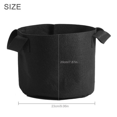 1/2/3/5/7/10 galon, negru, saci de cultivare a plantelor de gradina, ghiveci pentru legume, cartofi, saci de cultivare pentru gradina, ghivece pentru plantat legume