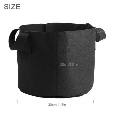 1/2/3/5/7/10 galon, negru, saci de cultivare a plantelor de gradina, ghiveci pentru legume, cartofi, saci de cultivare pentru gradina, ghivece pentru plantat legume