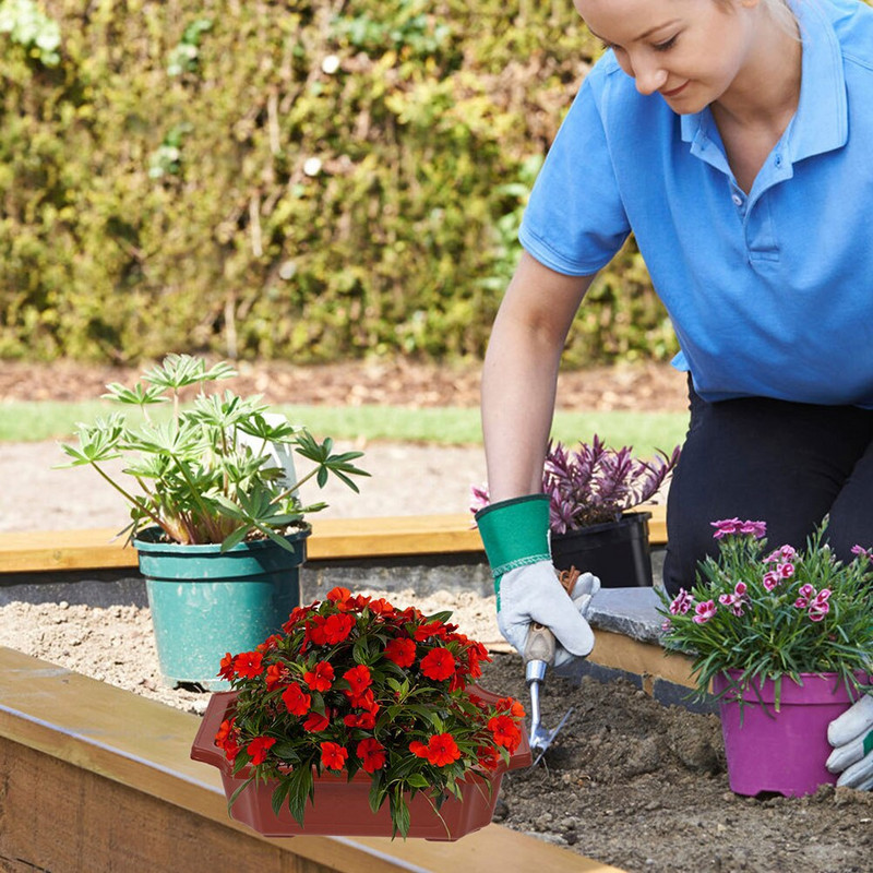 6 buc. Ghivece din plastic pentru plantare Ghiveci pentru flori Bonsai Ghivece pentru gradina