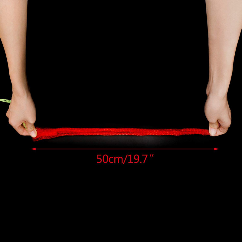 100 DB Melons Függőágyhálós zacskók Piros, Újrafelhasználható Görögdinnye támasztóhálók hurokszerű záródással sárgadinnye, gyümölcs, mézharmat számára