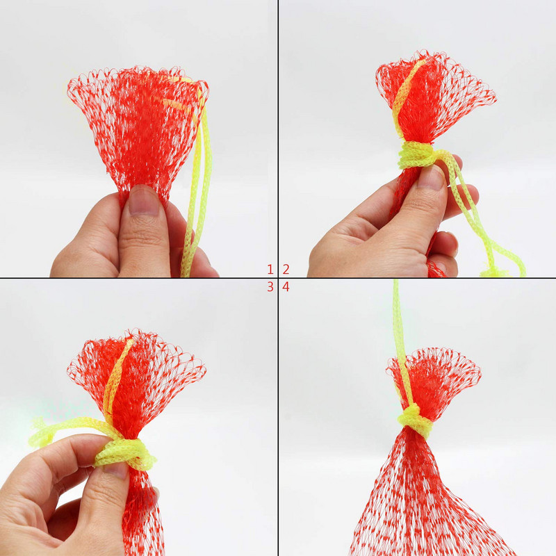 100 DB Melons Függőágyhálós zacskók Piros, Újrafelhasználható Görögdinnye támasztóhálók hurokszerű záródással sárgadinnye, gyümölcs, mézharmat számára