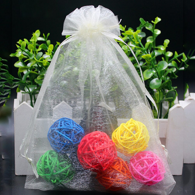 100 vnt. Sodo tinkliniai maišeliai Daržovės Vynuogės Obuoliai Vaisiai Apsauginis Krepšys Žemės ūkio kenkėjų kontrolės Anti-Bird tinklelio vynuogių maišeliai