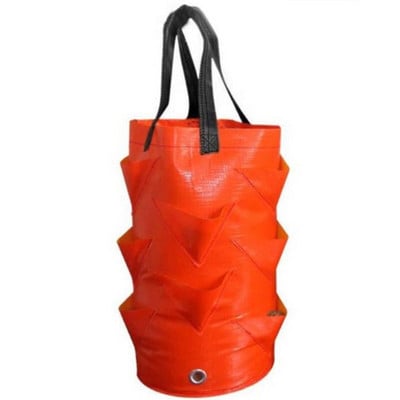 3 galona Vertikalni vrt PE tkanina Sadilica za jagode Vreća za uzgoj Alati za sadnju povrća Lonci Vrtlarstvo Zidni viseći cvijet