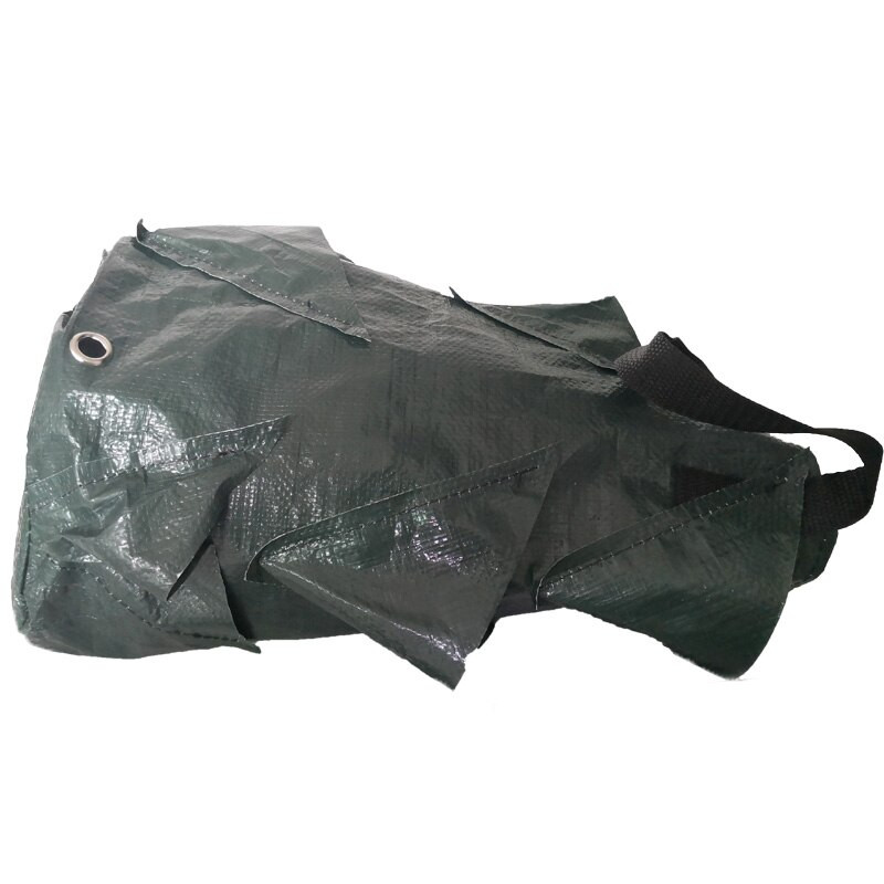 3 galona Vertikalni vrt PE tkanina Sadilica za jagode Vreća za uzgoj Alati za sadnju povrća Lonci Vrtlarstvo Zidni viseći cvijet