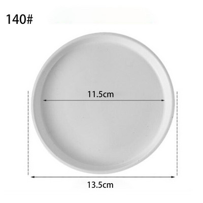 10 bucăți din plastic pentru ghiveci de flori, de bază, farfurii pentru plante, rotunde, cu picurare, ghiveci pentru plante, oală, pentru interior, în aer liber, pentru grădină.