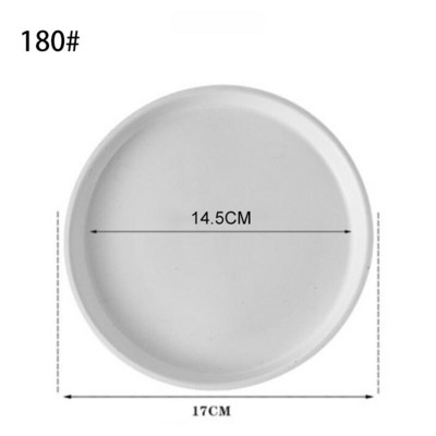 10 bucăți din plastic pentru ghiveci de flori, de bază, farfurii pentru plante, rotunde, cu picurare, ghiveci pentru plante, oală, pentru interior, în aer liber, pentru grădină.