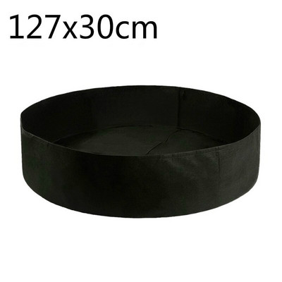 Saci de grădină de 100 de galoane Ghivece de grădină din pâslă Jardinieră de legume în aer liber Saci de plantare Ghivece de jardiniere Materiale pentru grădinărit