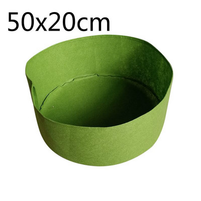 Saci de grădină de 100 de galoane Ghivece de grădină din pâslă Jardinieră de legume în aer liber Saci de plantare Ghivece de jardiniere Materiale pentru grădinărit