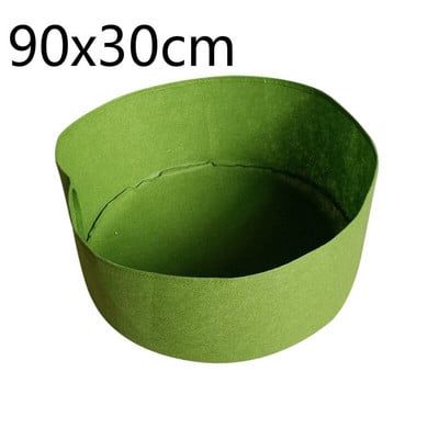 Saci de grădină de 100 de galoane Ghivece de grădină din pâslă Jardinieră de legume în aer liber Saci de plantare Ghivece de jardiniere Materiale pentru grădinărit