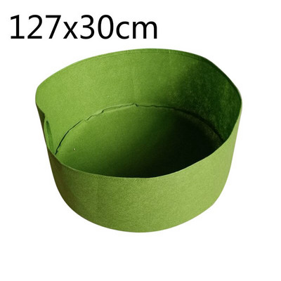 Saci de grădină de 100 de galoane Ghivece de grădină din pâslă Jardinieră de legume în aer liber Saci de plantare Ghivece de jardiniere Materiale pentru grădinărit