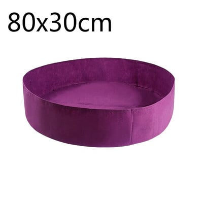 Saci de grădină de 100 de galoane Ghivece de grădină din pâslă Jardinieră de legume în aer liber Saci de plantare Ghivece de jardiniere Materiale pentru grădinărit