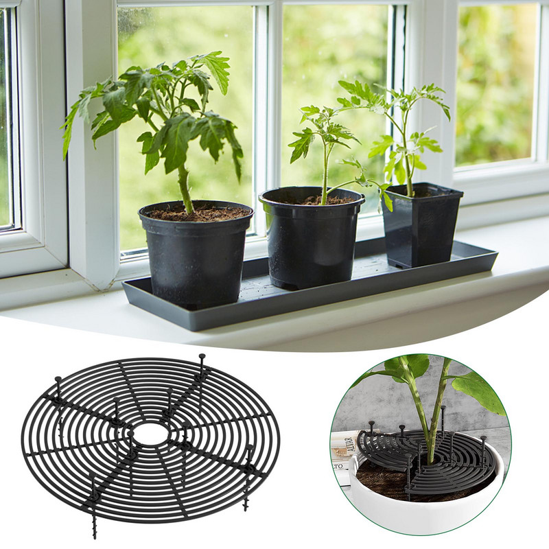 Augalų vazono tinklelis Gėlių vazono dirvožemio apsaugos dangtis Augalų vazono dirvožemio dangtis Augalų gėlių apsauga Katė Šuo Triušis Kasimo Kamštis Patalpoje