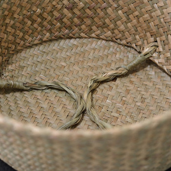 Плетена кашпа Кошница за съхранение Кошници за цветя Съхранение на пране Декоративна кошница Саксия Ратанови кашпи Домакински органайзер