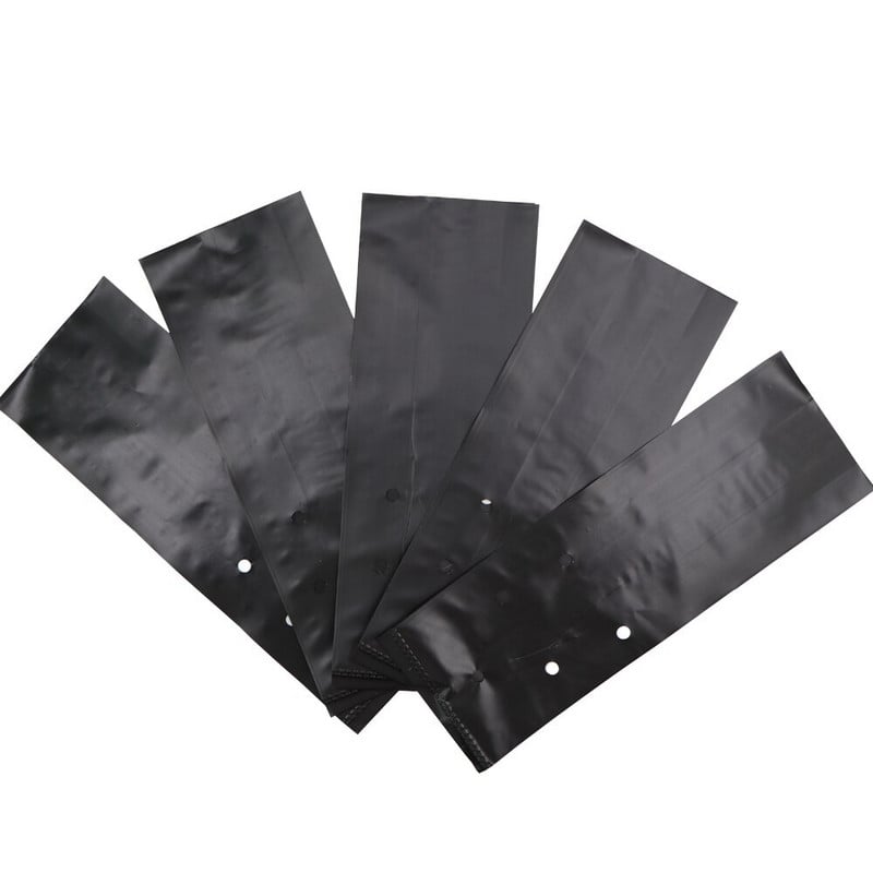 Sodas PE Ekologiškas juodas plastikas kvėpuojantis anti-UV medelynų krepšiai Žemės ūkis Sodininkystė Sodmenų auginimas Auginti Dirvos maišai