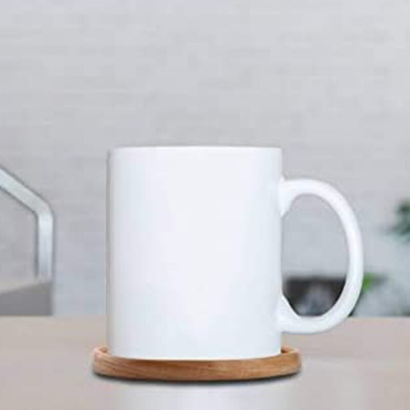 Posuda za sukulentne posude za cvijeće, nepropusna i antikorozivna, okrugla, ručno izrađena drvena baza od bambusa, potporna baza, vrtni pribor RE