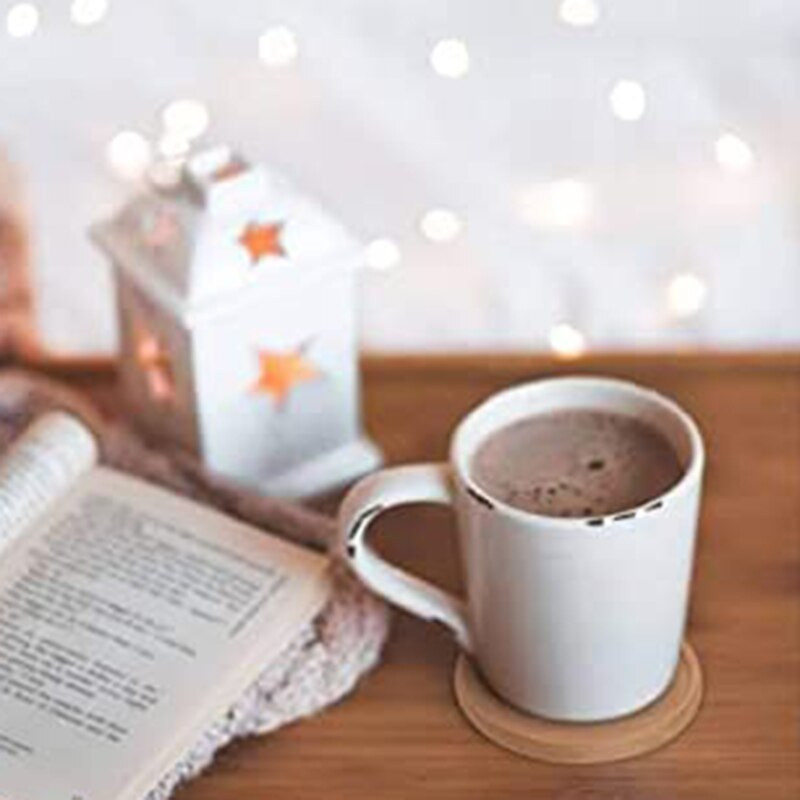 Posuda za sukulentne posude za cvijeće, nepropusna i antikorozivna, okrugla, ručno izrađena drvena baza od bambusa, potporna baza, vrtni pribor RE