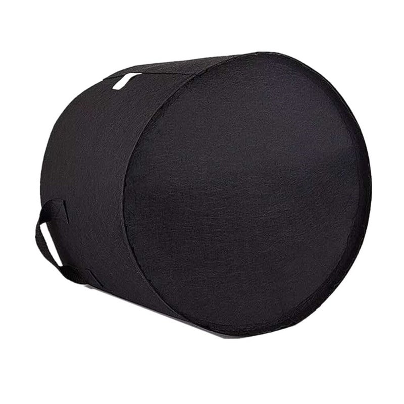 5 vnt sodinimo krepšys juodas/pilkas bulvių audinys, daržovių sodinukų auginimo vazonas sodo įrankiai Ekologiškas auginimo krepšys