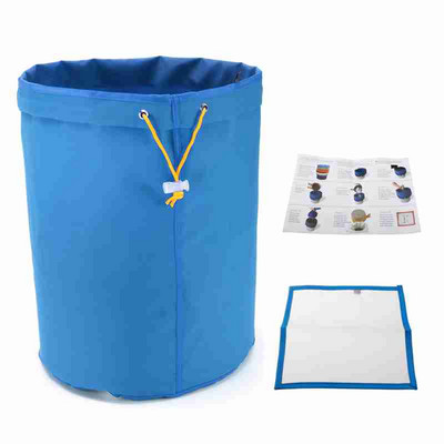 1db gallon többszínű Bubble Hash gyógynövényes szűrőtasak mikron méretű + szabadon préselt szita növényi maradék szűrő buborékzacskó