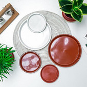 50 vnt Plastikiniai sodo gėlių vazonų padėklai, apvalūs Augalų lėkštės Vandens padėklas Pagrindo stovas sodininkystei patalpose Namų sodo reikmenys didmeninė prekyba