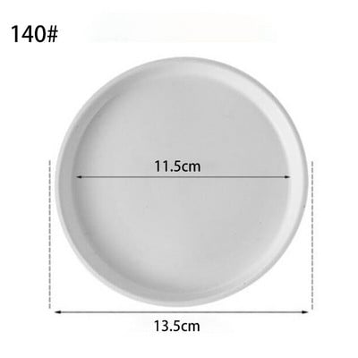 50 vnt Plastikiniai sodo gėlių vazonų padėklai, apvalūs Augalų lėkštės Vandens padėklas Pagrindo stovas sodininkystei patalpose Namų sodo reikmenys didmeninė prekyba