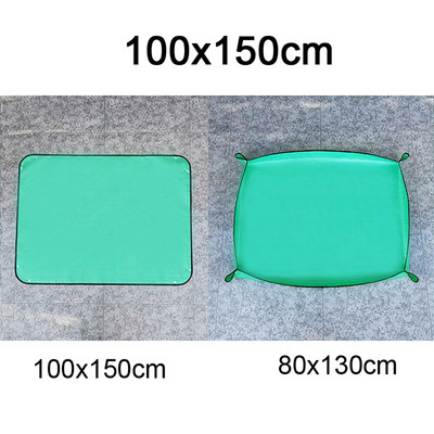 Többcélú PE kerti szőnyegek Vízálló otthoni kertészeti ültetőszőnyegek Zöld átültetéshez öntöző- és talajszőnyegek Cserepes szőnyegek