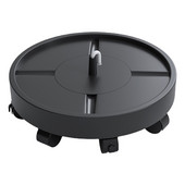 Cadru pentru plante cu roți Tavă pentru plante Suport pentru plante rulante cu șnur cu fitil pentru udare automată 360universal 8 roți Instalație de rulare din plastic