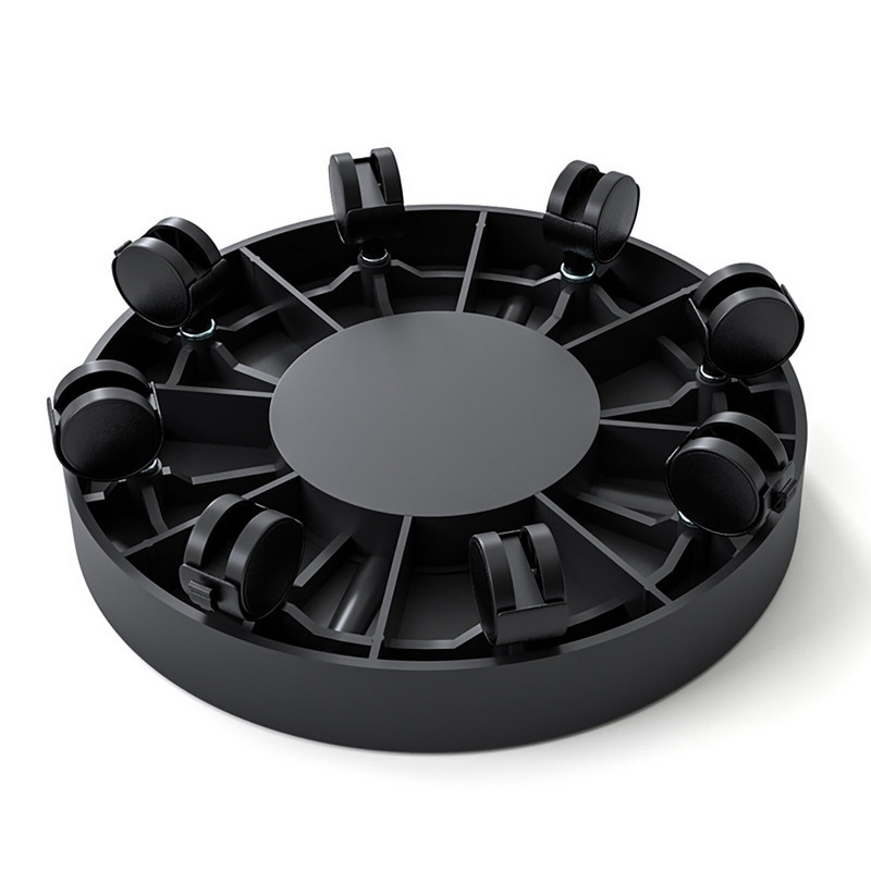 Cadru pentru plante cu roți Tavă pentru plante Suport pentru plante rulante cu șnur cu fitil pentru udare automată 360universal 8 roți Instalație de rulare din plastic