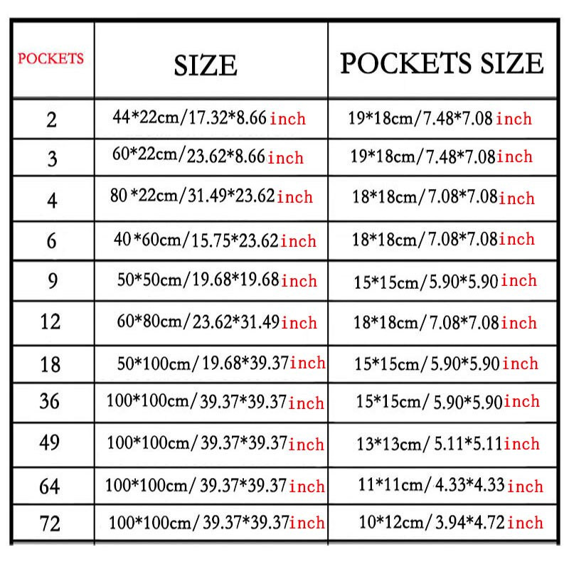 Falra akasztható ültetési táskák Fekete zsebek Grow Bag Vetőgép Függőleges Kerti Zöldség Nappali Bonsai Virágcserep Háztartási kellékek