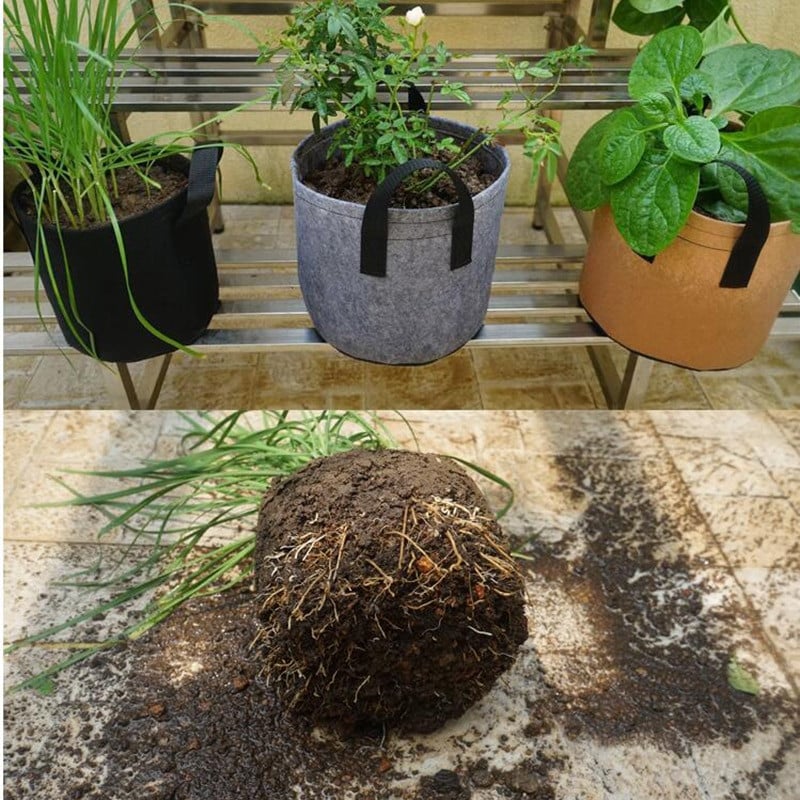 2 5 galoane saci de cultivare a plantelor pentru cultivarea cartofilor unelte de grădină de casă