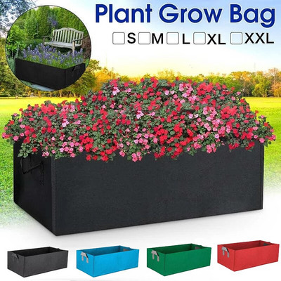 Grow Bags Non-Woven Fabric Raised Garden bed Octagon Container Planting Container Grow Bags Fabric Planter Pot For Plants Nursery Pot