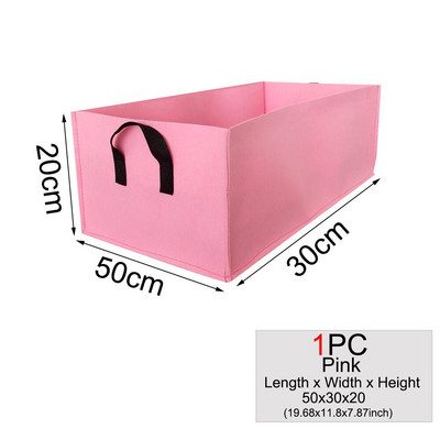 MUCIAKIE 1TK ruudukujuline riidest kasvukott Potikotid Aia istutuskott Köögiviljade istutuskott Käepidemetega istutuspott taimede jaoks