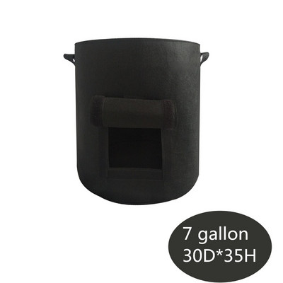 Saci de cultivare a plantelor din pâslă de 3 dimensiuni, țesătură nețesă, oală de cartofi de grădină, saci de cultivare a legumelor în seră, instrumente verticale de hidratare