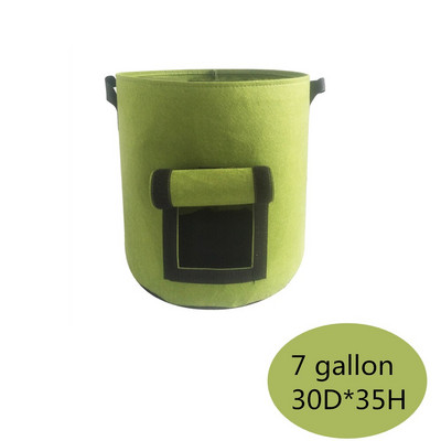 Saci de cultivare a plantelor din pâslă de 3 dimensiuni, țesătură nețesă, oală de cartofi de grădină, saci de cultivare a legumelor în seră, instrumente verticale de hidratare