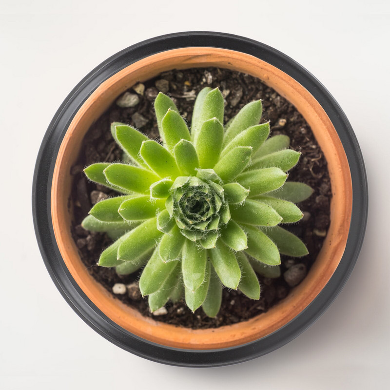 4db Virágcserép tálcák Vízelvezető Bonsai Virágcserép alsó vizes Tálcák Zamatos tálcák Edényültető Kerek Forma Virágcserép alap