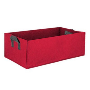 3 dydžio kvadratinis auginimo maišelis daržovių pomidorų sodinukų krepšys Green House Neaustinės medžiagos daugkartinio naudojimo sodo vaisių augalų vazonų auginimo krepšys