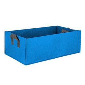 3 dydžio kvadratinis auginimo maišelis daržovių pomidorų sodinukų krepšys Green House Neaustinės medžiagos daugkartinio naudojimo sodo vaisių augalų vazonų auginimo krepšys