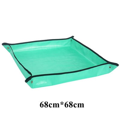 Atsparus vandeniui persodinimas kvadratinis kilimėlis balkonas gėlių vazonas sustorėjęs patalpų persodinimas purvinas gaudytojas bonsai sultingas vazonas, padengtas sodas