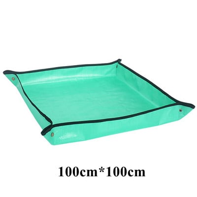 Atsparus vandeniui persodinimas kvadratinis kilimėlis balkonas gėlių vazonas sustorėjęs patalpų persodinimas purvinas gaudytojas bonsai sultingas vazonas, padengtas sodas