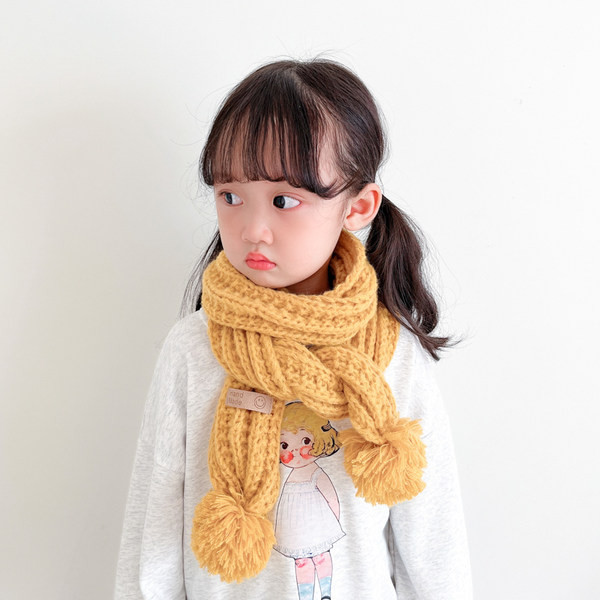 Új modellű gyerek kötött sál fiúknak vagy lányoknak