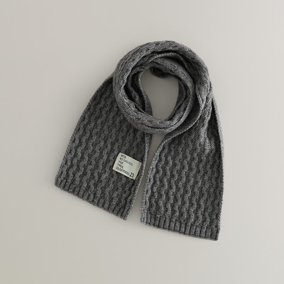 Παιδικό πλεκτό κασκόλ για κορίτσια σε διάφορα χρώματα