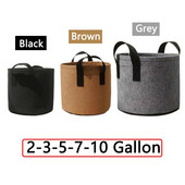 2 5 7 10 galonų Augalų auginimo Maišeliai Namų sodo įrankiai bulvėms Gėlių vaismedžių auginimui Sodinamieji vazonai