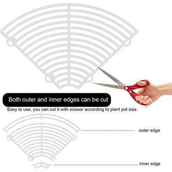 Решетка за саксия за растения Капак за саксия за растения Саксия за растения Покрива за почва Защитен щит за котка Безопасност на бебето Защита на деца Домашни любимци