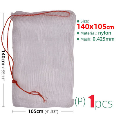 16 méretű növényi gyümölcsvédő táska újrafelhasználható nejlonhálós kerti otthoni zöldségvédő eszköz Gabonatároló táska Rovarvédelem