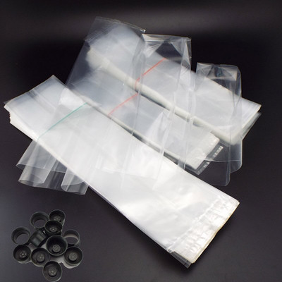 10/20/50Pcs 3 μεγεθών PVC μανιτάρι ωοτοκίας Grow bag Υπόστρωμα υψηλής θερμοκρασίας προ-σφραγιζόμενες προμήθειες κήπου Εργαλείο σακουλών φύτευσης καλλιέργειας