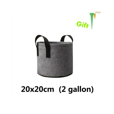 2/3/5/7/10 Galonų sodo augalų auginimo krepšiai Daržovių gėlių vazonų sodintuvas „Pasidaryk pats“ bulvių sodo vazonų augalas Auginimo maišelio įrankiai