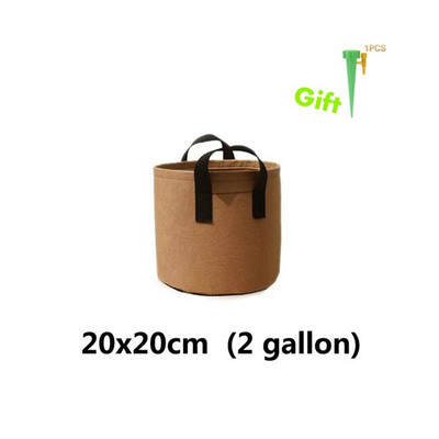 2/3/5/7/10 Galonų sodo augalų auginimo krepšiai Daržovių gėlių vazonų sodintuvas „Pasidaryk pats“ bulvių sodo vazonų augalas Auginimo maišelio įrankiai