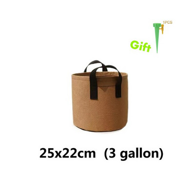 2/3/5/7/10 Galonų sodo augalų auginimo krepšiai Daržovių gėlių vazonų sodintuvas „Pasidaryk pats“ bulvių sodo vazonų augalas Auginimo maišelio įrankiai